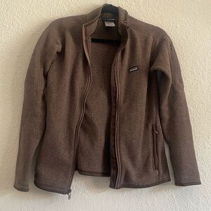 Brown Patagonia zip up